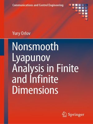 cover image of Nonsmooth Lyapunov Analysis in Finite and Infinite Dimensions